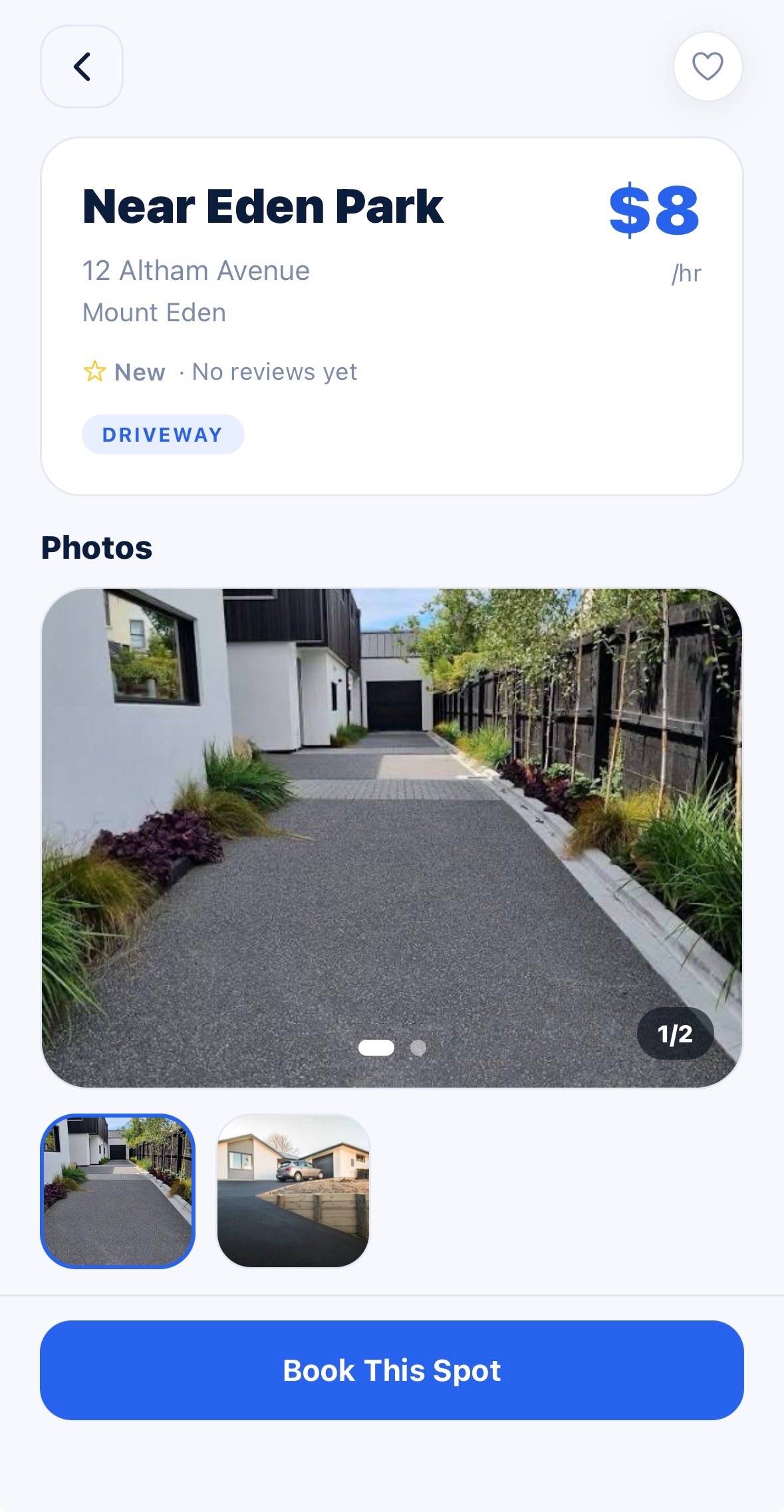 ParkShare make it yours app preview
